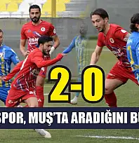 Fethiyespor, Muş'ta aradığını bulamadı: 2-0