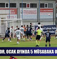 Fethiyespor, Ocak ayında 5 müsabaka oynayacak
