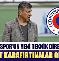 Fethiyespor'un yeni teknik direktörü Sait Karafırtınalar oldu