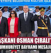 FTSO Başkanı Osman Çıralı'dan 29 Ekim Cumhuriyet Bayramı Mesajı