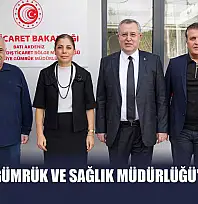 FTSO'dan Gümrük ve Sağlık Müdürlüğü'ne Ziyaret