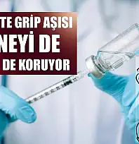 Gebelikte grip aşısı anneyi de bebeği de koruyor