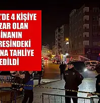 Gebze'de 4 kişiye mezar olan binanın çevresinde bulunan 16 bina tahliye edildi