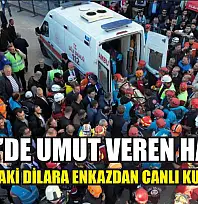 Gebze'de Umut Veren Haber! 18 Yaşındaki Dilara Enkazdan Canlı Kurtarıldı