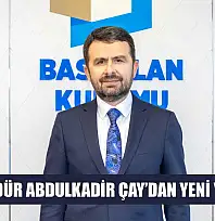 Genel Müdür Abdulkadir Çay'dan yeni yıl mesajı