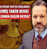 Gram altında fırsat kapısı aralandı! İslam Memiş tarih verdi: 'En doğru zaman Kasım ortası'