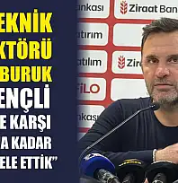 GS Teknik Direktörü Okan Buruk: 'Dirençli rakibe karşı son ana kadar mücadele ettik'