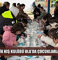 GSB Gençlik Kış Kulübü Ula'da çocuklarla buluştu