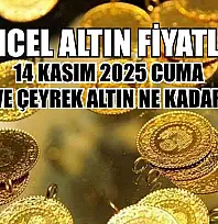 Güncel altın fiyatları: 14 Kasım 2025 Cuma gram ve çeyrek altın ne kadar oldu?