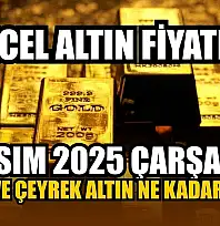 Güncel altın fiyatları 5 Kasım 2025 Çarşamba gram ve çeyrek altın ne kadar oldu?