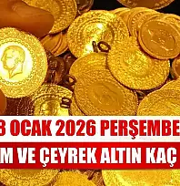 Güncel altın fiyatları: 8 Ocak 2026 Perşembe gram ve çeyrek altın kaç TL?