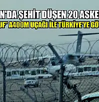 Gürcistan'da şehit düşen 20 askerin naaşı 'Koca Yusuf' A400M uçağı ile Türkiye'ye götürülecek