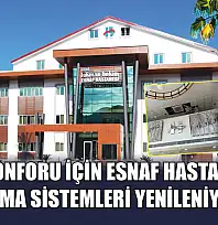 Hasta Konforu İçin Esnaf Hastanesi'nde Klima Sistemleri Yenileniyor