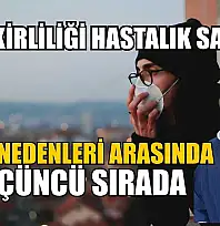 Hava kirliliği hastalık saçıyor: Ölüm nedenleri arasında üçüncü sırada