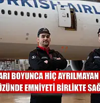 Hayatları boyunca hiç ayrılmayan ikizler gökyüzünde emniyeti birlikte sağlıyor