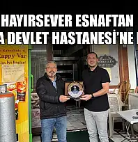 Hayırsever esnaftan Datça Devlet Hastanesi'ne katkı
