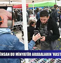 Her yaştan insan bu minyatür arabaların 'hastası' oluyor