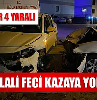 Hız ihlali feci kazaya yol açtı: 2'si ağır 4 yaralı