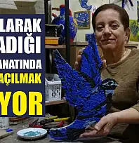 Hobi olarak başladığı mozaik sanatında dünyaya açılmak istiyor