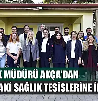 İl Sağlık Müdürü Akça'dan Datça'daki Sağlık Tesislerine İnceleme