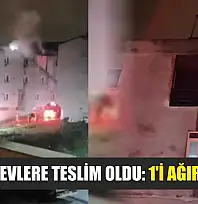 İş yeri alevlere teslim oldu: 1'i ağır 3 yaralı