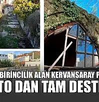 İtalya'da birincilik alan Kervansaray projesine MTO dan tam destek