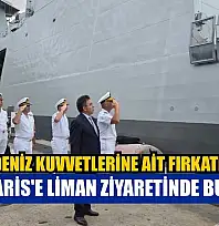İtalya Deniz Kuvvetlerine ait fırkateyn, Marmaris'e liman ziyaretinde bulundu