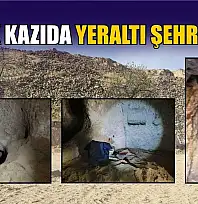 Kaçak kazıda yeraltı şehri çıktı