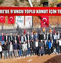 Kavaklıdere'de 9'uncu toplu konut için temel atıldı