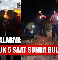Kayıp alarmı: 4 çocuk 5 saat sonra bulundu
