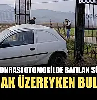 Kaza sonrası otomobilde bayılan sürücü donmak üzereyken bulundu
