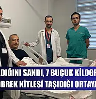 Kilo aldığını sandı, 7 buçuk kilogramlık dev böbrek kitlesi taşıdığı ortaya çıktı