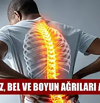 Kışın diz, bel ve boyun ağrıları artıyor