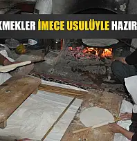 Kışlık ekmekler imece usulüyle hazırlanıyor