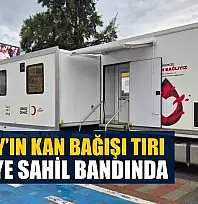 Kızılay'ın Kan Bağışı Tırı Fethiye Sahil Bandında