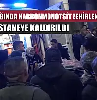 Kömür ocağında karbonmonotsit zehirlenmesi: 7 işçi hastaneye kaldırıldı