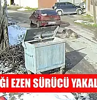 Köpeği ezen sürücü yakalandı