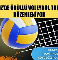 Köyceğiz'de ödüllü Voleybol Turnuvası düzenlendi
