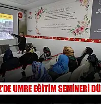 Köyceğiz'de umre eğitim semineri düzenlendi