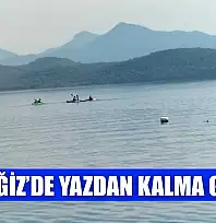 Köyceğiz'de yazdan kalma günler