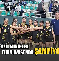 Köyceğizli minikler Voleybol Turnuvası'nda şampiyon oldu