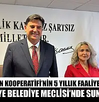 Likya Kadın Kooperatifi'nin 5 yıllık faaliyet raporu Fethiye Belediye Meclisi'nde sunuldu