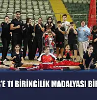 Marmaris'e 11 birincilik madalyası birden geldi