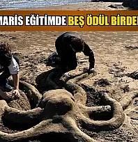 Marmaris'e eğitimde beş ödül birden aldı