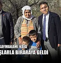 Marmaris Kaymakamı Kaya vatandaşlarla biraraya geldi