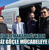 Marmaris Kaymakamlığı'ndan düzensiz göçle mücadeleye destek