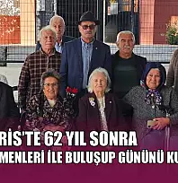 Marmaris'te 62 yıl sonra ilk öğretmenleri ile buluşup gününü kutladılar