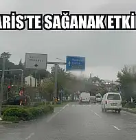 Marmaris'te sağanak etkili oldu