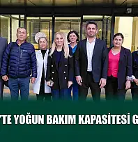 Marmaris'te yoğun bakım kapasitesi genişliyor