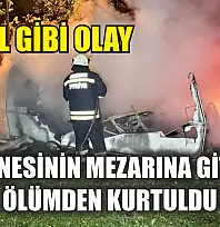 Masal gibi olay: Annesinin mezarına gitti ölümden kurtuldu